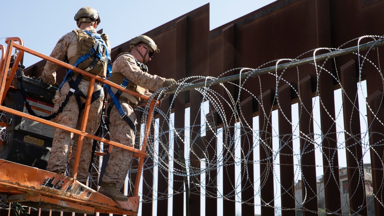 Marines use Skills to Secure Southern Border 2025 Part 5