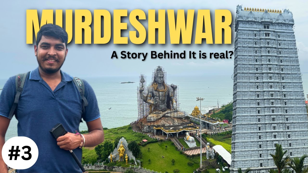 I visited World's Second Tallest Temple in Murdeshwar | Murudeshwar vlog | Karnataka ~ EP 3