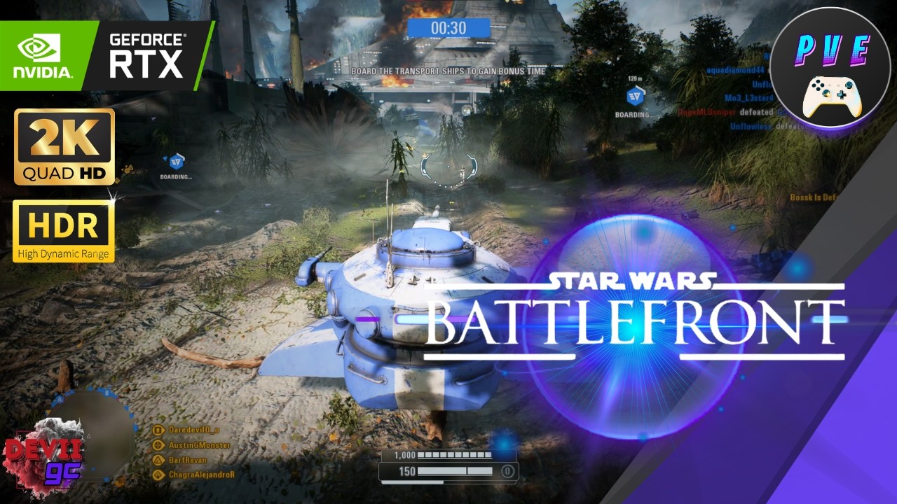 Star Wars Battlefront 2💫Capital Supremacy Gameplay  (No Commentary)💫Ultra Graphics |2K 60FPS HDR|