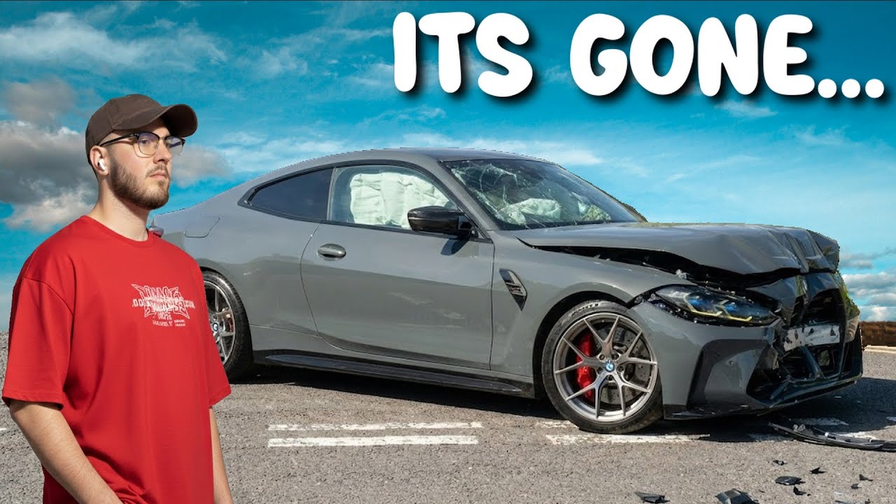 Я разбил свой BMW M4 Comp 2026 года...