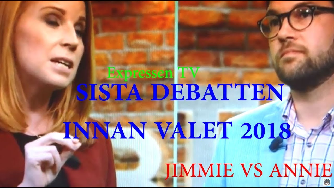 Debatt: Jimmie Åkesson (SD) vs Annie Lööf (C) EXPRESSEN TV