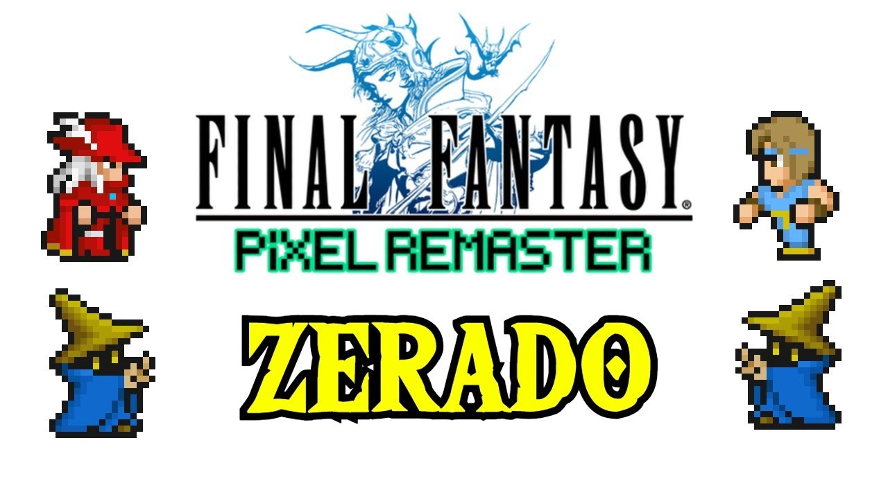 Final Fantasy 1 Pixel Remaster - ZERADO - Detonado do Primeiro Final Fantasy em PT-BR