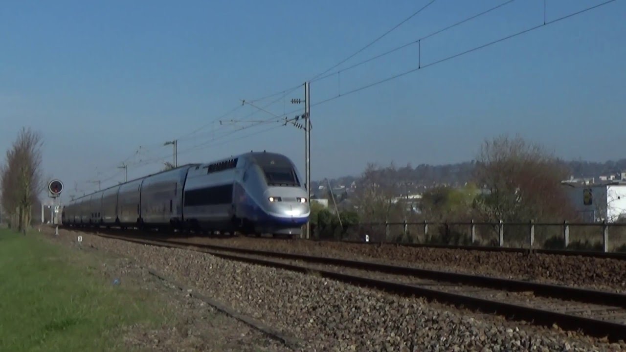 TGV Dasye au d&eacute;part de Deauville pour Paris