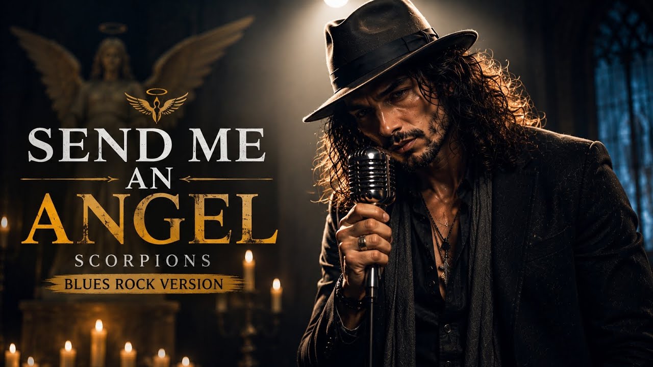 Send Me an Angel &mdash; Scorpions ( Lyric Video ) Blues Rock Version | Hollow Blues