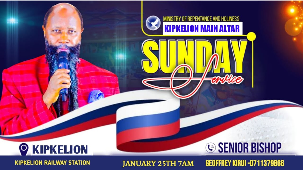 KIPKELION MAIN ALTAR CELEBRATION SERVICE