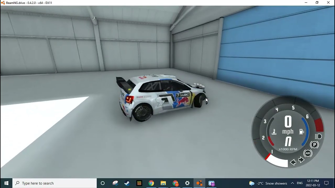 Old VW Polo R WRC From 2013 In 0.4.2.0