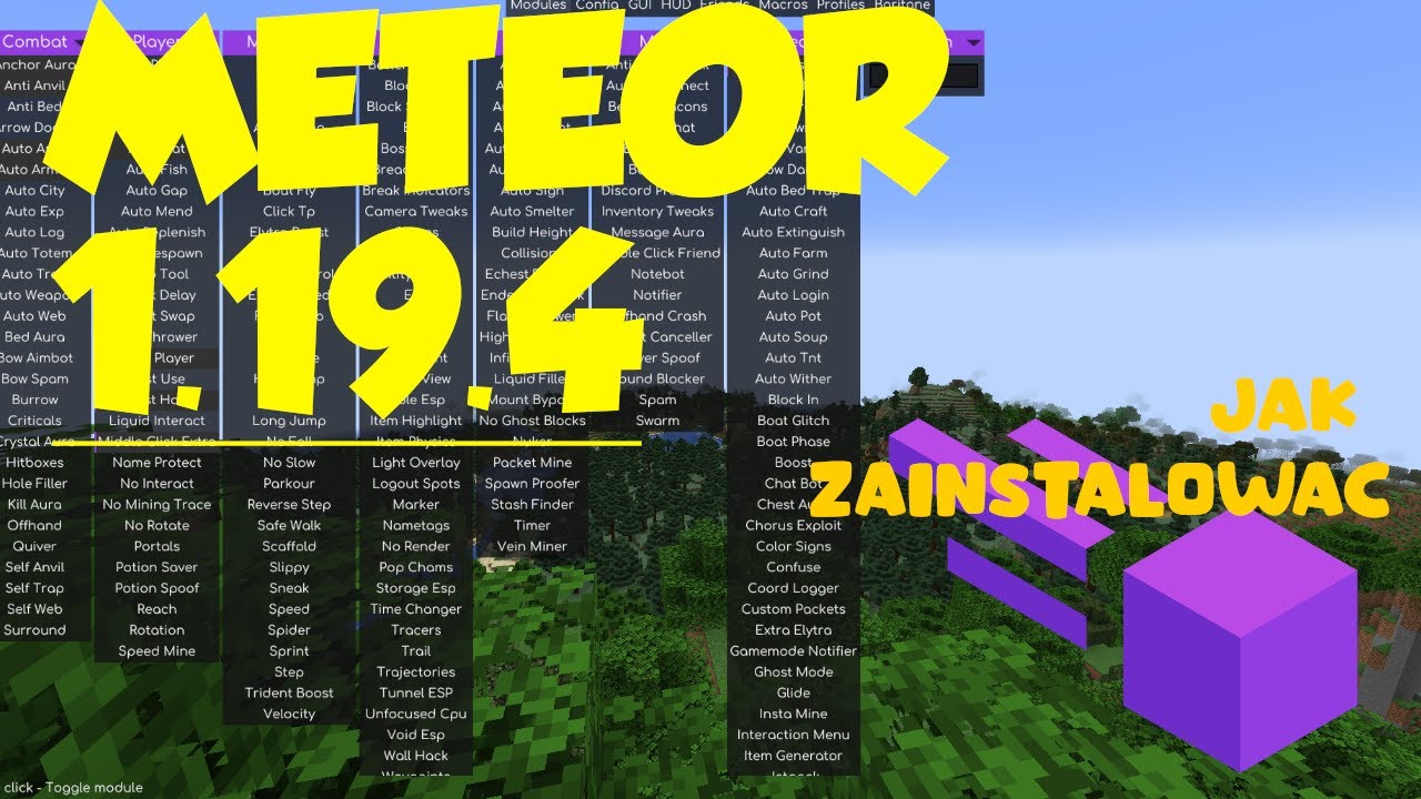 JAK ZAINSTALOWAĆ METEOR CLIENT NA WERSJĘ 1.19.4 - PORADNIK