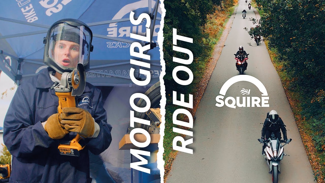 Moto Girls Ride Out With Username Kate | Bike Lock Attack Testing At Squire Locks HQ