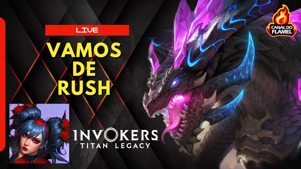 VAMOS RUSHAR NO INVOKERS: TITAN LEGACY