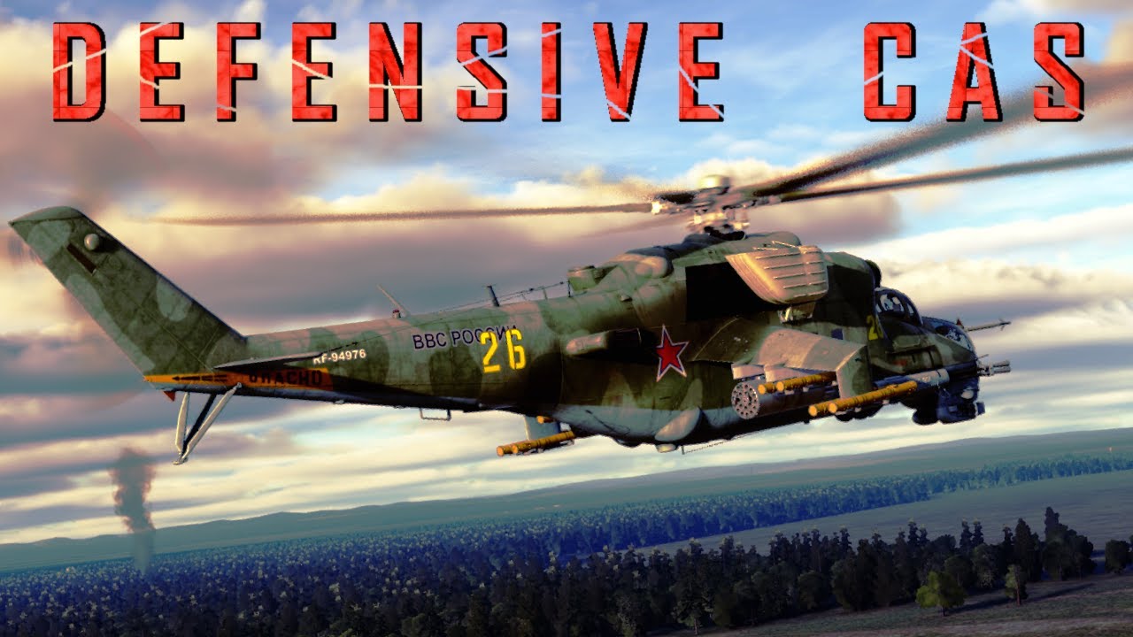 Defensive Close Air Support | DCS Mi-24P Hind