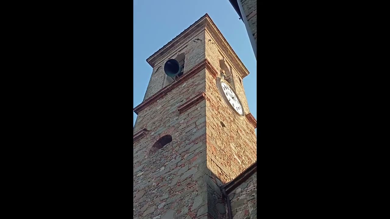 le campane della chiesa di San Niccolò di Cecina di Larciano suono delle campane