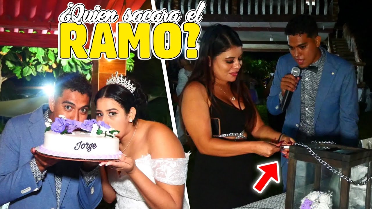 TIRANDO EL RAMO en MI BODA ¿QUIEN ABRIRA EL COFRE DEL RAMO? 💐