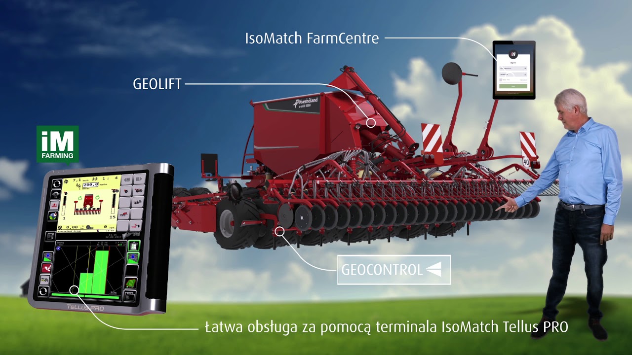 Rozwiązania iM Farming &ndash; Agregat uprawowo-siewny u-drill  PL