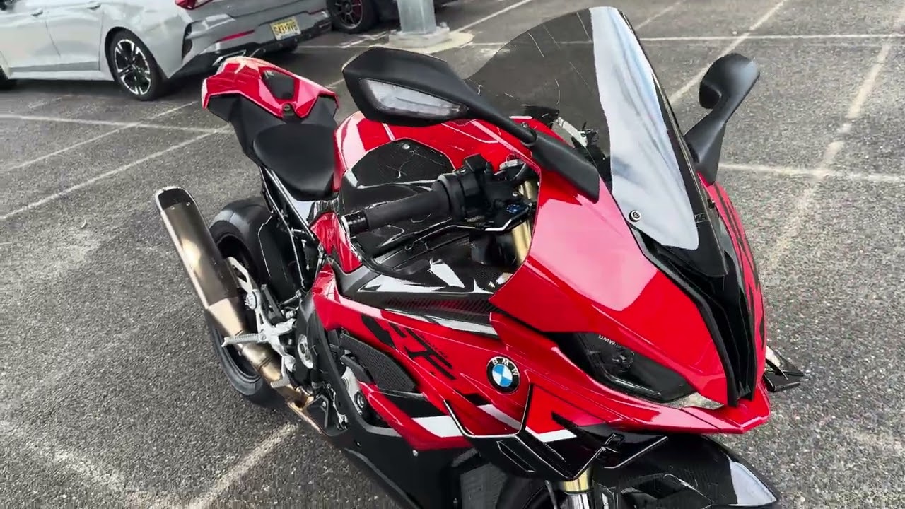 2024 BMW S1000RR Racing Red