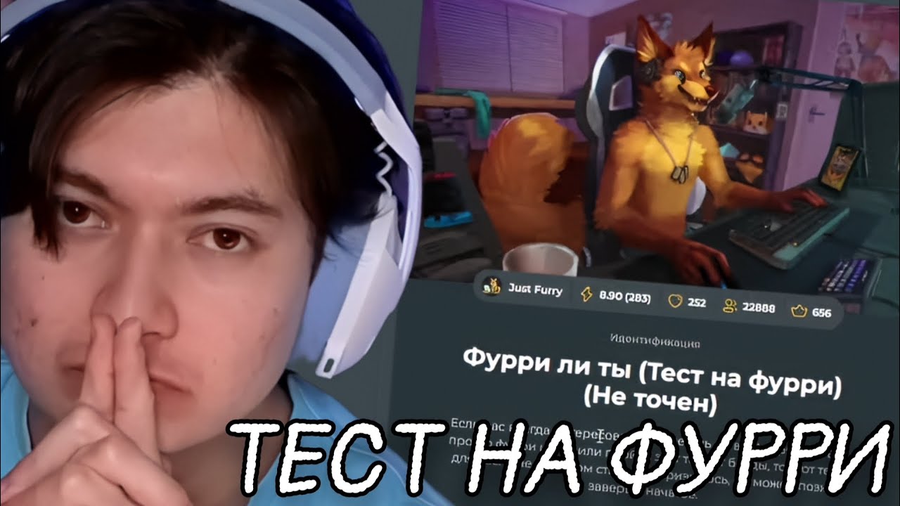 ТИМОХА ПРОХОДИТ ТЕСТ НА ФУРРИ