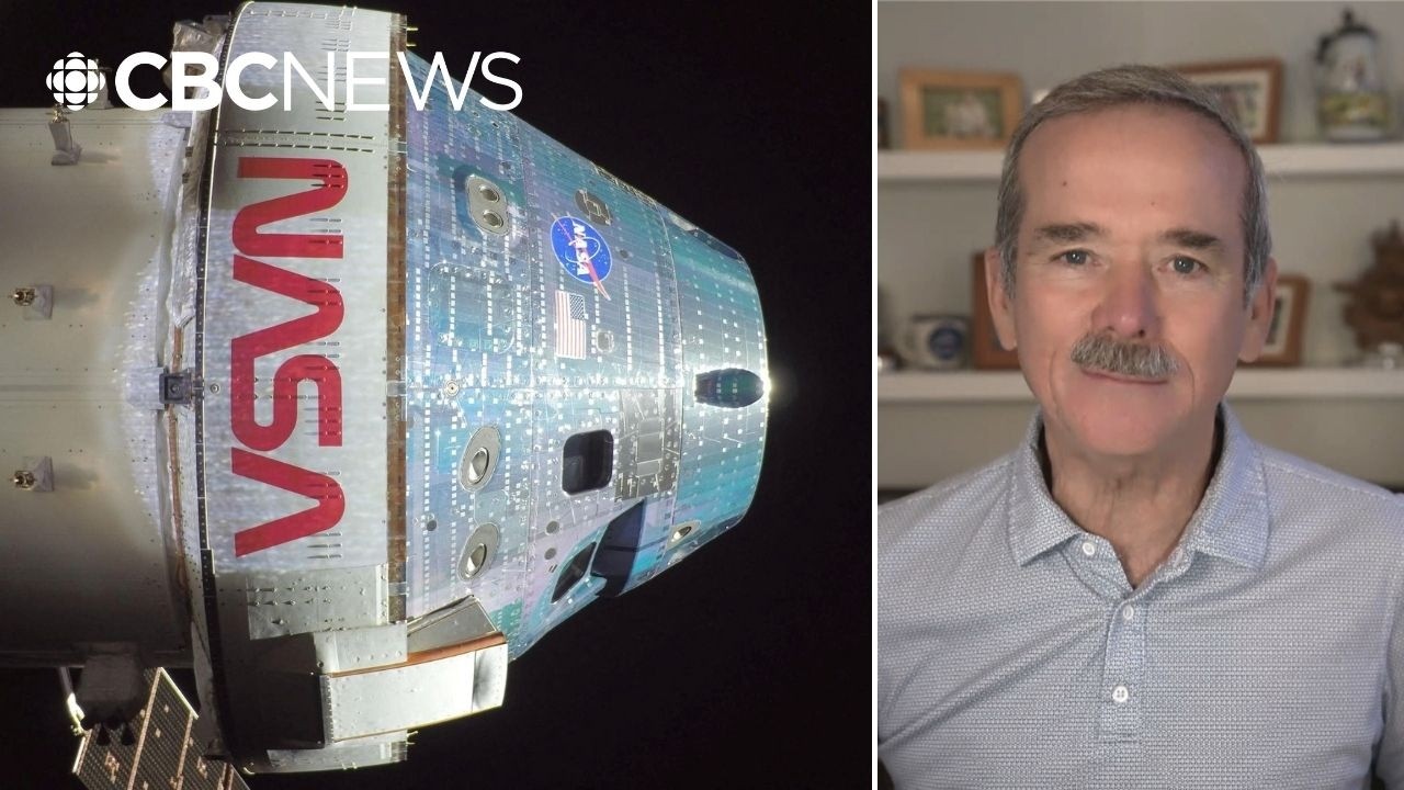 Chris Hadfield on the 'wild ride' the Artemis II crew will take returning to Earth
