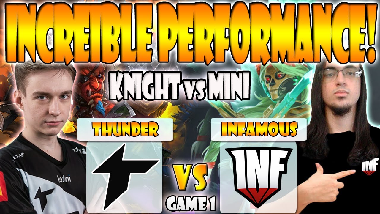 INFAMOUS VS THUNDER BO3[GAME 1]KNIGHT, SLATEMS VS 4DR, MINI - DPC SA 2023 TOUR 3:DIVISION 1- DOTA 2