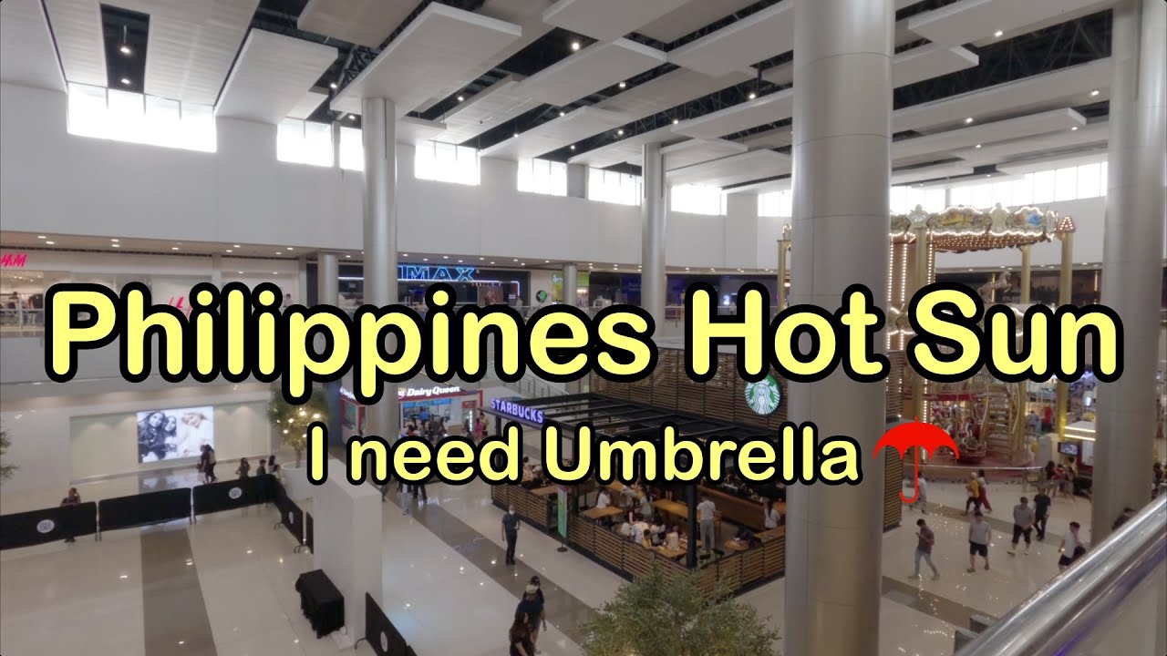 I go to SM Mall to Buy Umbrella & Load 🇵🇭 | Angeles City