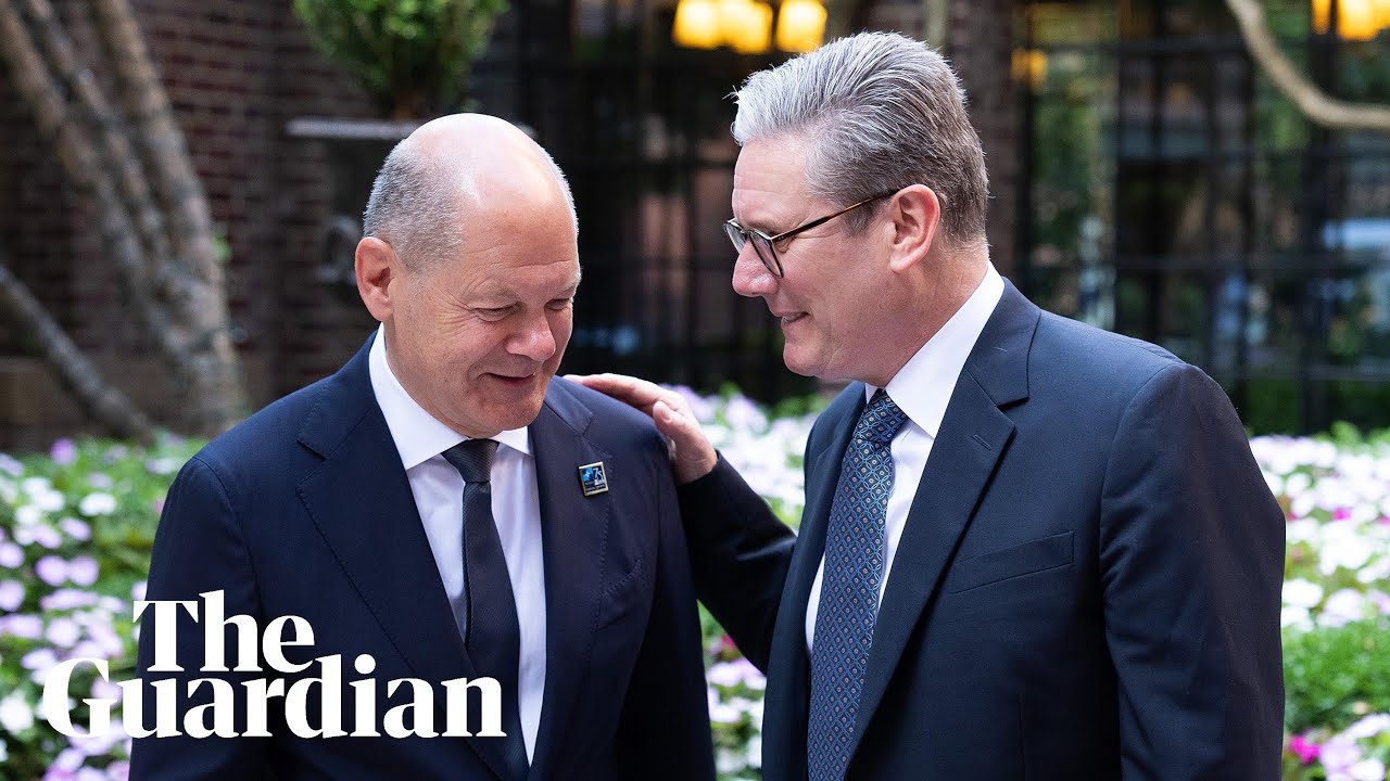 Starmer and Scholz hold joint news conference in Berlin &ndash; watch live