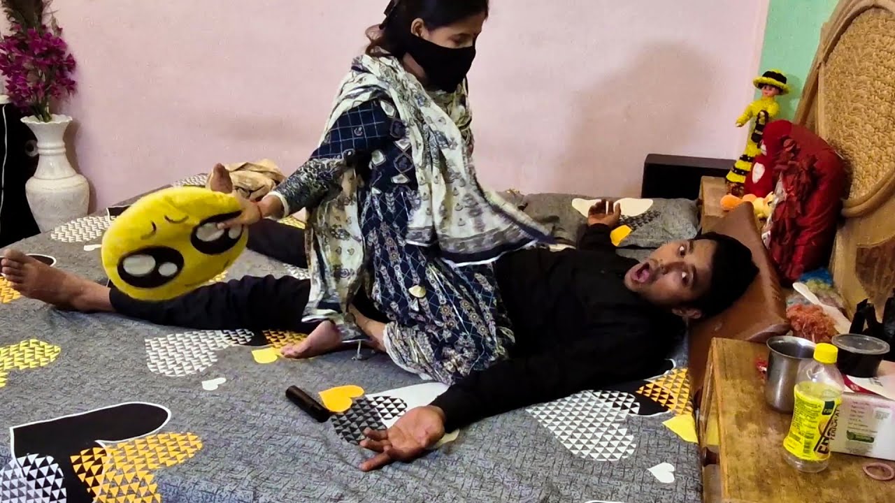 इस लड़की ने अपने पति को जान से मार डाला | Neck Struggle with Pillow | social awareness video 2024