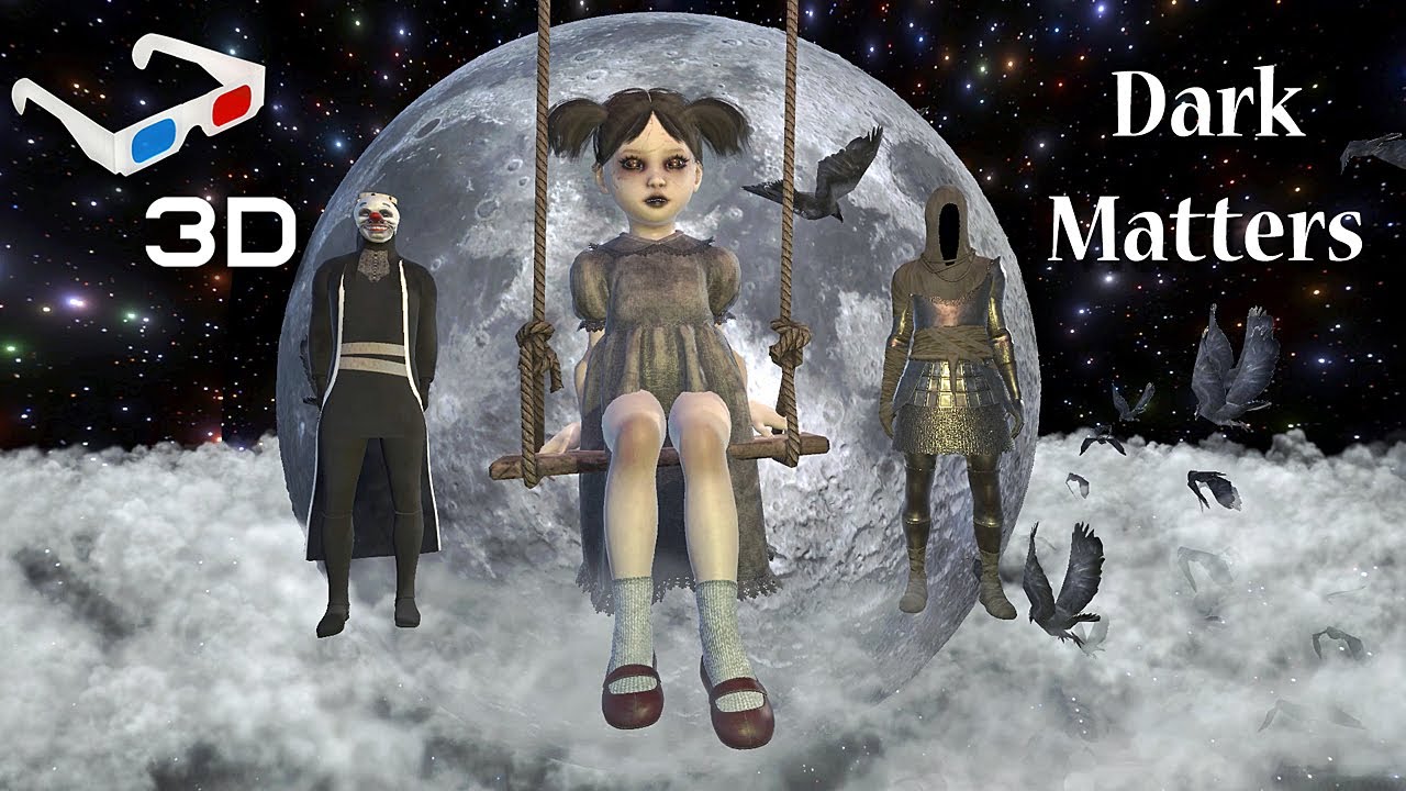 Dark Matters 3D Video Anaglyph in Full HD Gothic Fantasy animated by Nearly Dark