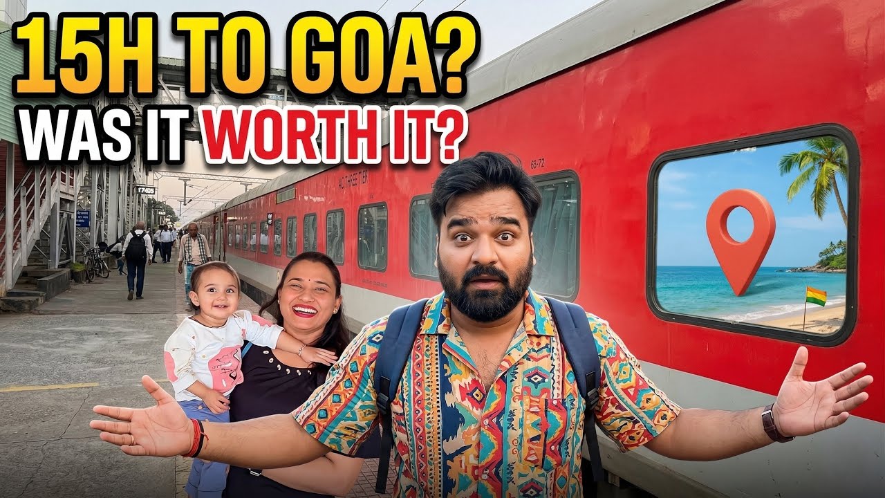 EP 1: Bangalore to Goa Train Journey | 15H Journey – Worth It? | Journey in Pixels
