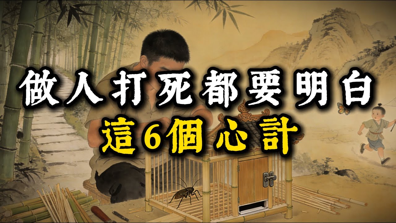做人打死都要明白這6個心計。#強者思維 #智慧 #人生智慧 #成功思維模式 #謀事在人