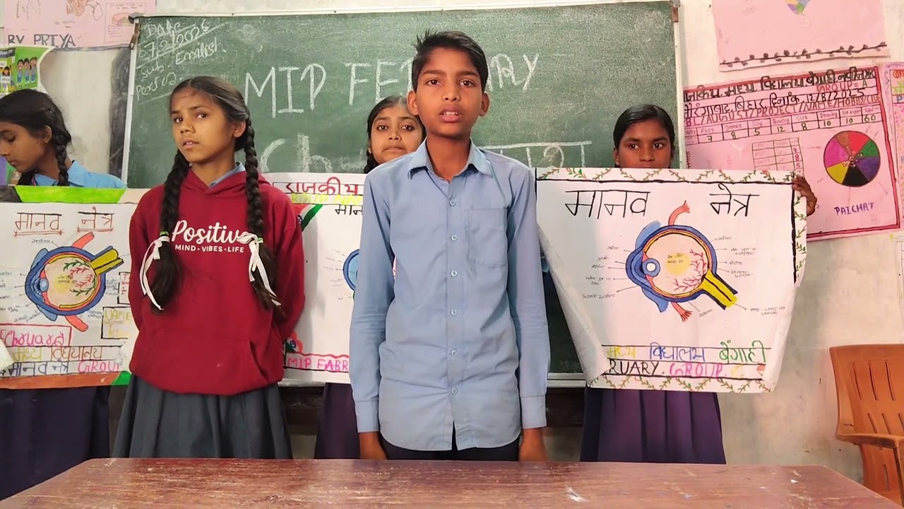 Class 8 MIP February Manav netra Or rangviranga sansar.... 