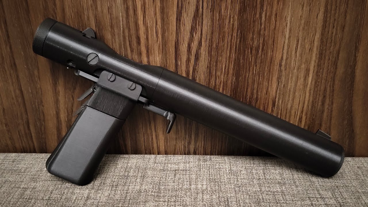Welrod 3D-printed replica