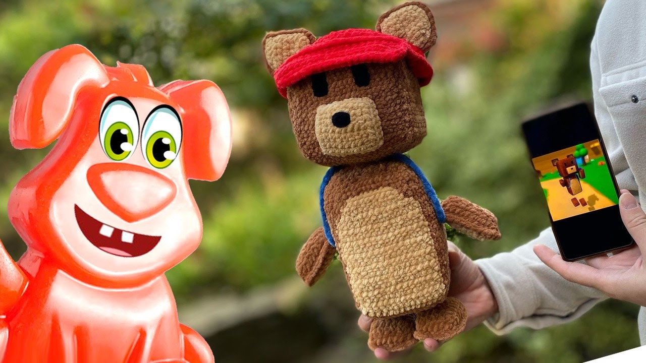Медведь Баарен, Шика и желейный пёс Стасик попали в анимацию. Super Bear Adventure.