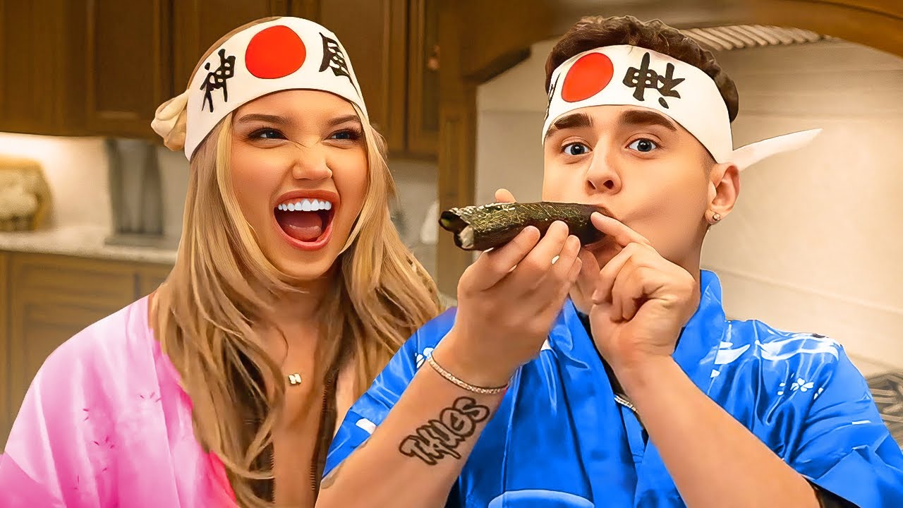 Sushi Date With Hannah Fields!
