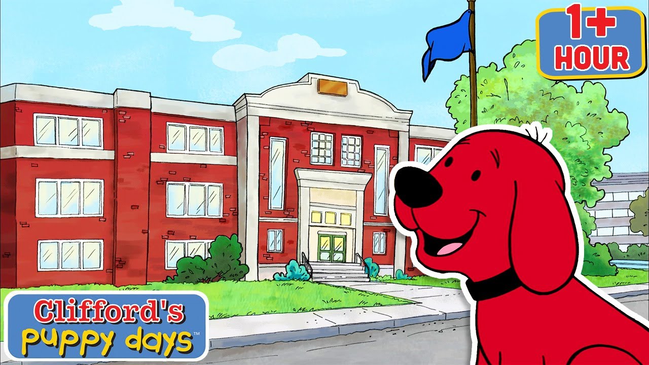 Little Clifford at School | Back to School | Full Episodes | Clifford's Puppy Days