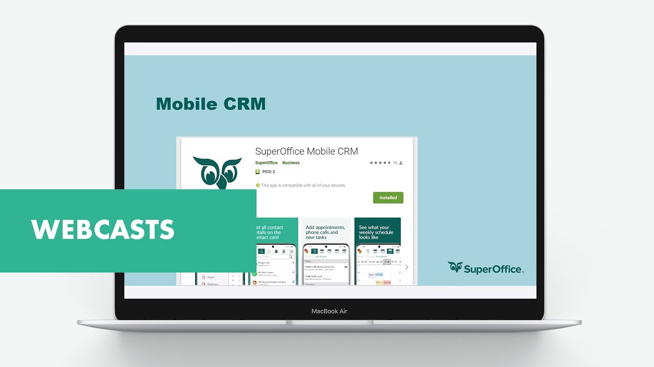 Webcast: F&aring; oversikt p&aring; farten med Mobile CRM