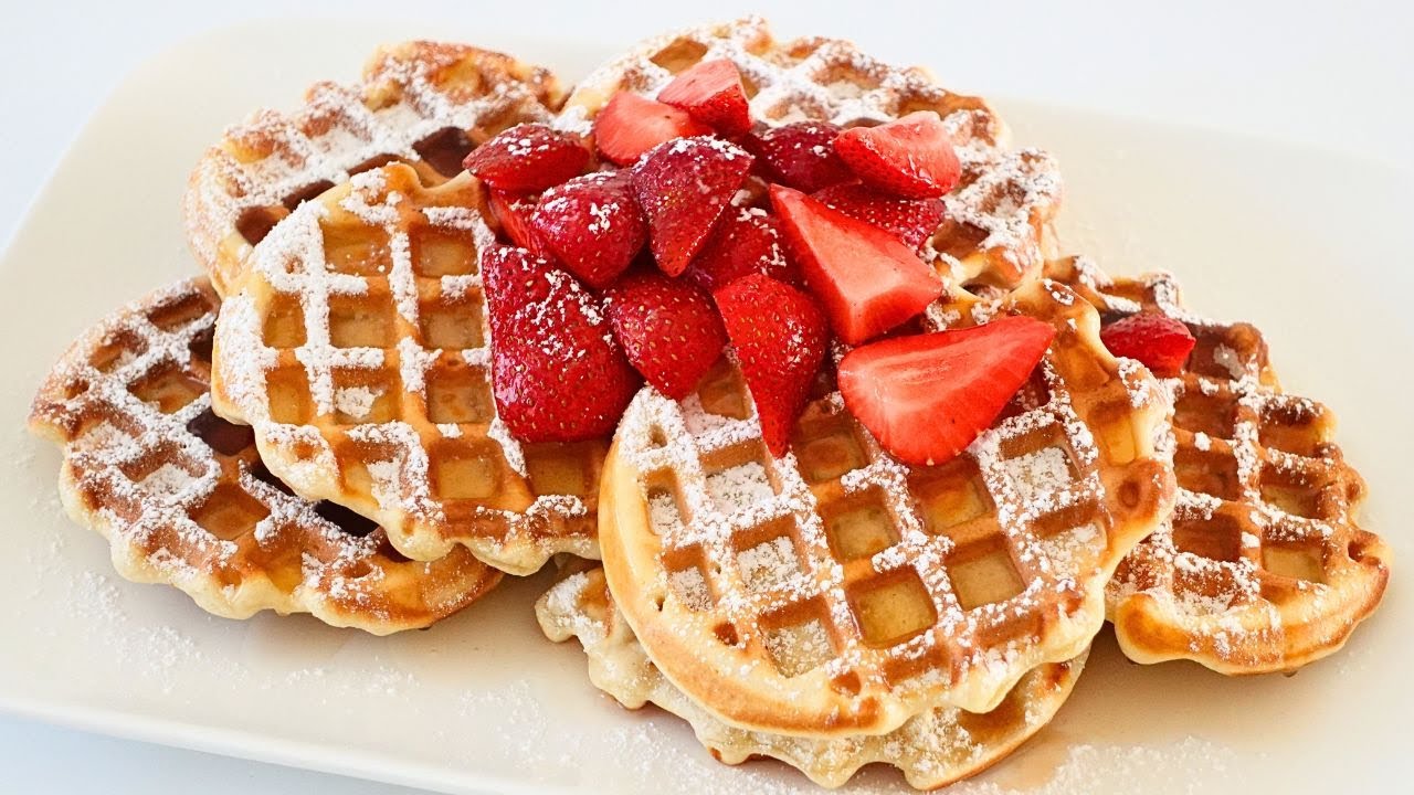 Perfect Mini Waffle Maker Waffles make-ahead batter always on hand!