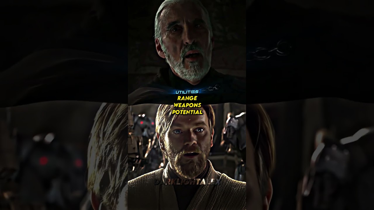 Count Dooku Vs Obi-Wan Kenobi | 