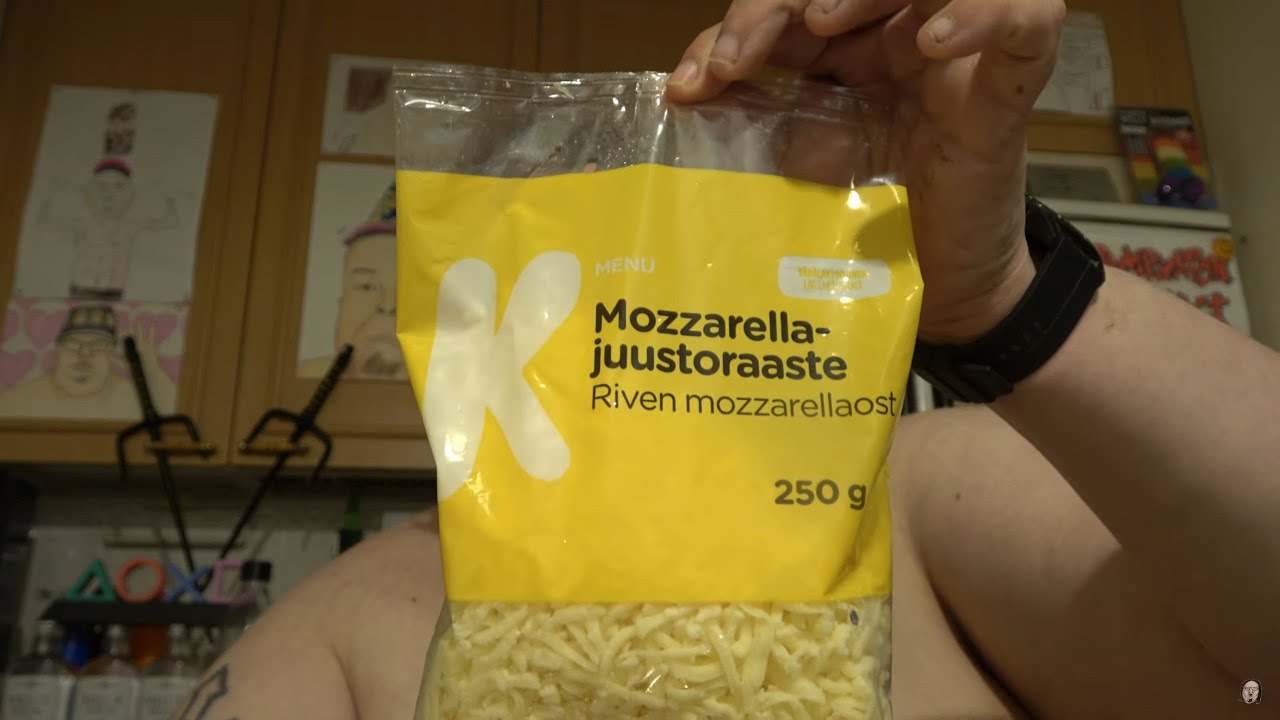 Hampaaton l&auml;ski sy&ouml;: osa 2835 - K-Menu Mozzarella-juustoraaste
