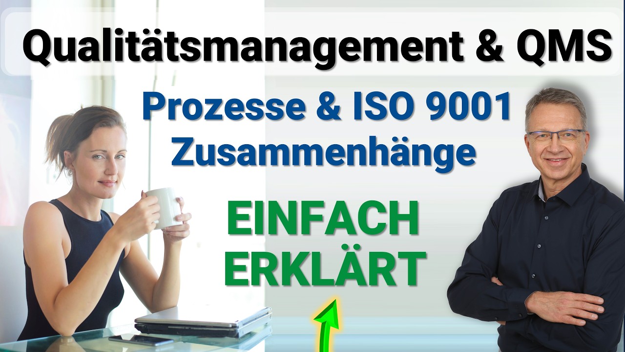 Was ist QMS?  ✅ Qualitätsmanagementsystem einfach erklärt 🔑 QM-System Industrie Online-Kurs