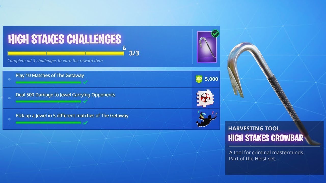*NEW* CROWBAR PICKAXE Review and Sound!