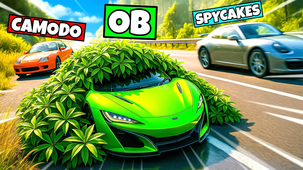 I'm Hiding in Random Places to Escape The POLICE?! - BeamNG Drive