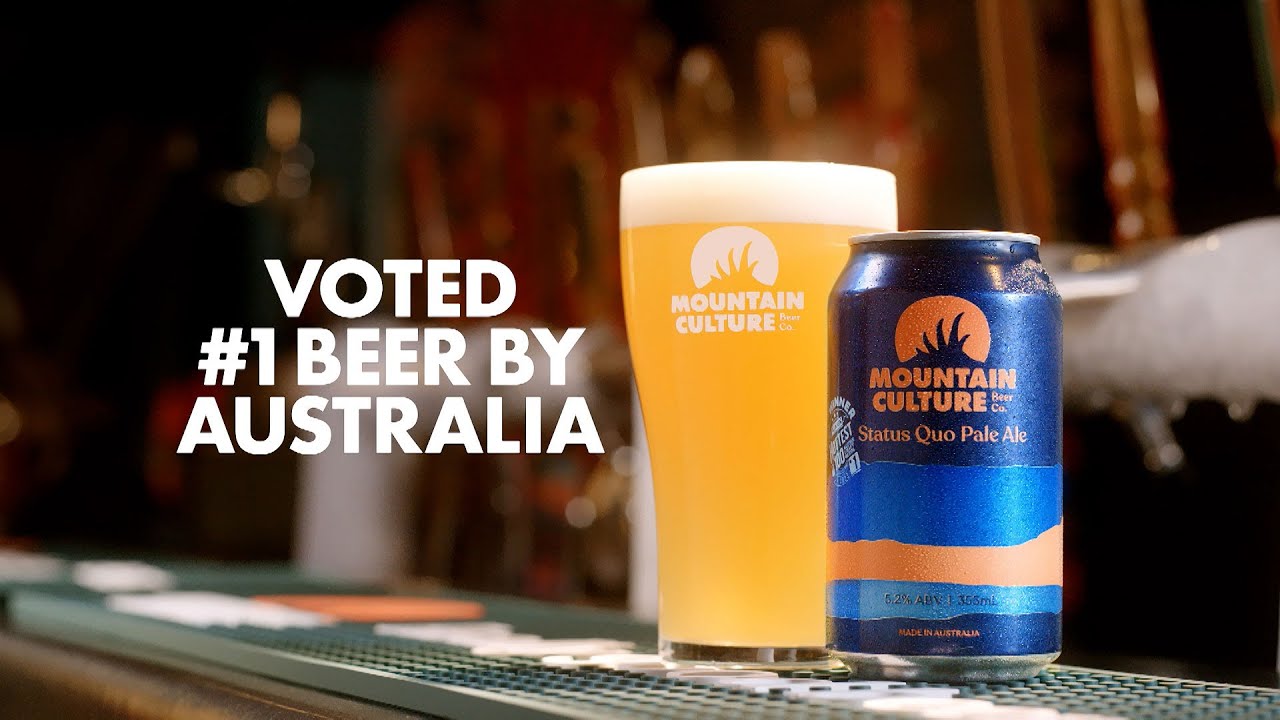 Mountain Culture Status Quo Pale Ale | Voted #1 Beer By Australia 'Smashable' 15