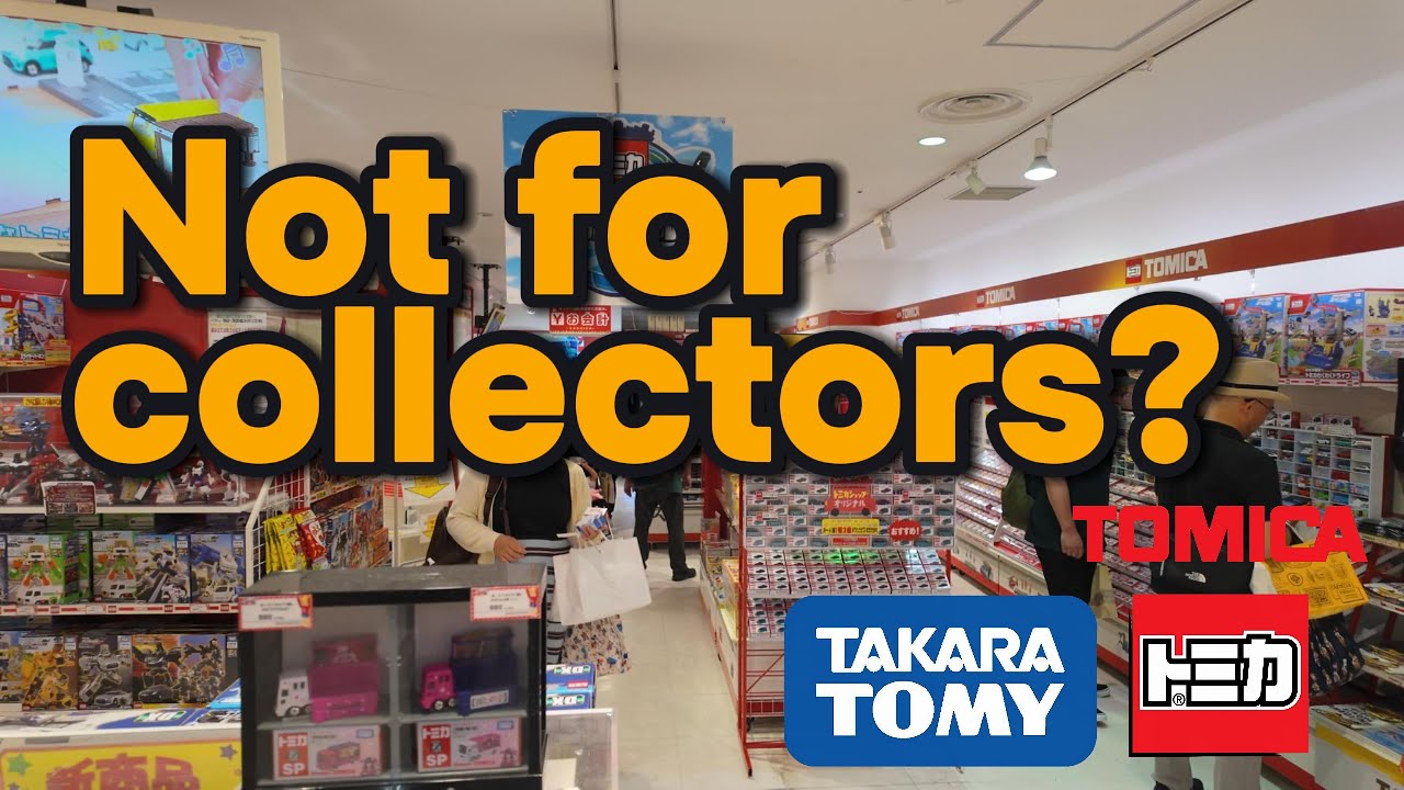 Исследуйте МИР внутри магазина Tomica Shop Tokyo Station