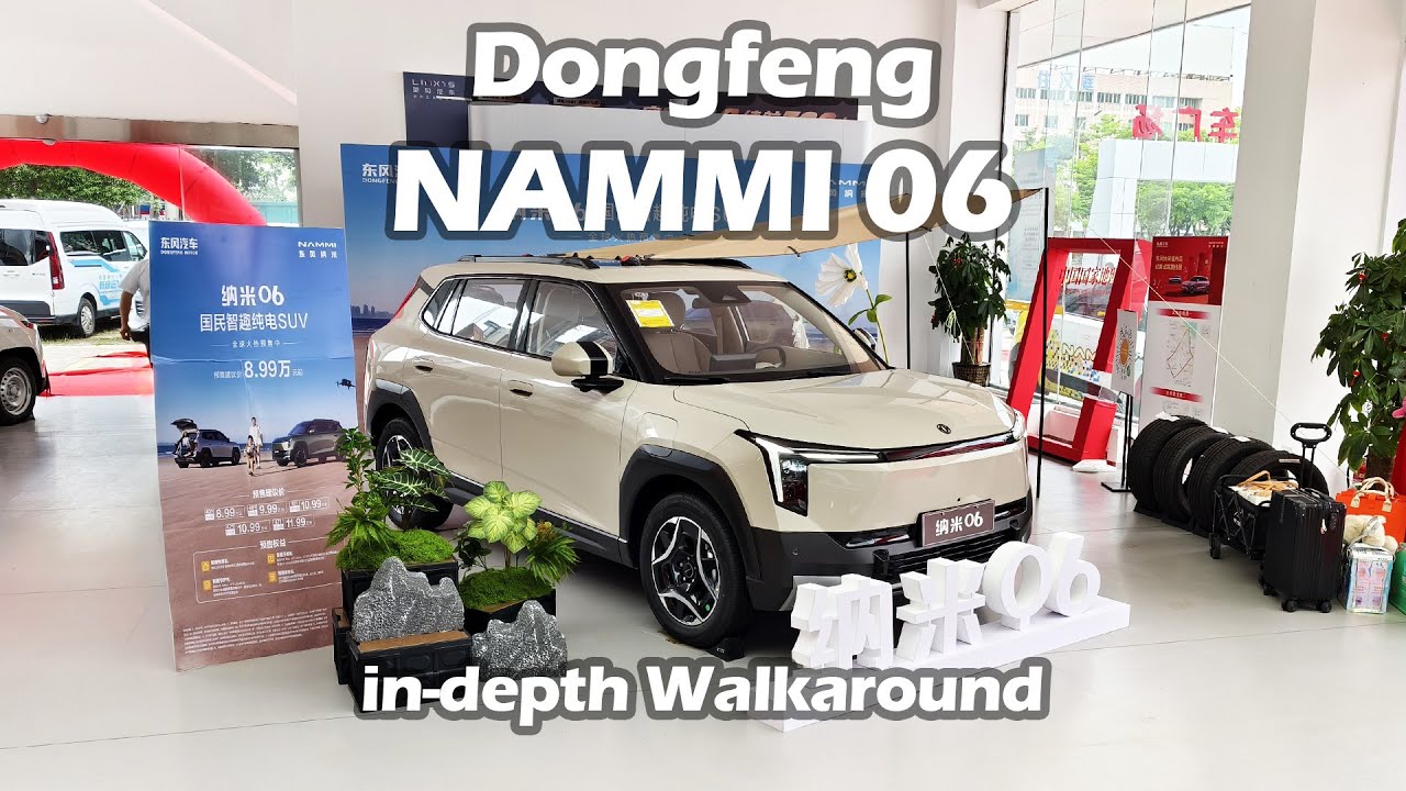 2025 New Dongfeng NAMMI 06 EV SUV in-depth Walkaround - Big Bear Test Car