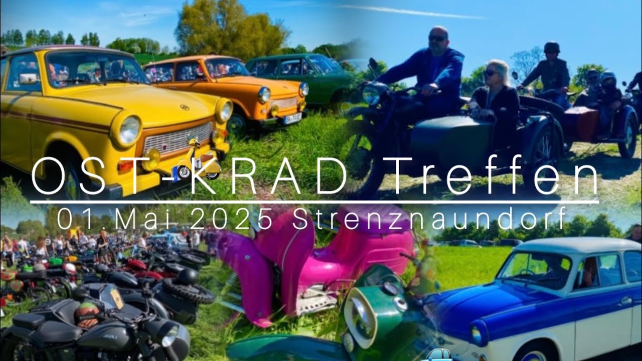 Ost-Krad Treffen 01.Mai 2025 in Strenznaundorf #ostkrad #strenznaundorf #könnern #salzlandkreis