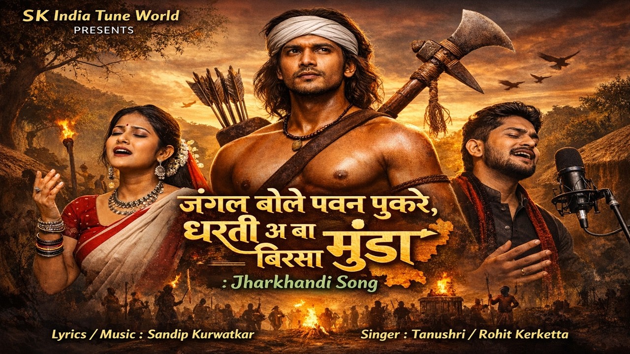 Jangle Bole Pavan Pukare, Dharti Aba Birsa Munda | Jharkhandi Song 2026 | Tanushri & Rohit Kerketta