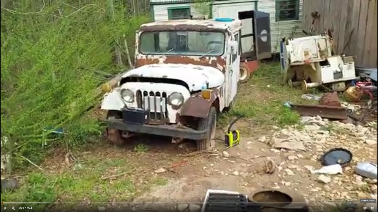 will it run Free 1976 dj5 postal jeep
