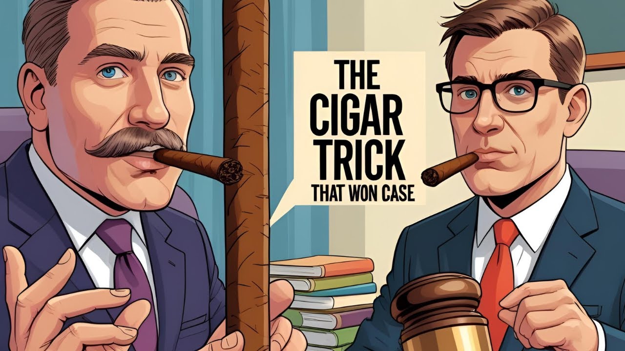 Legal Humor The Cigar Trick That Won a Case