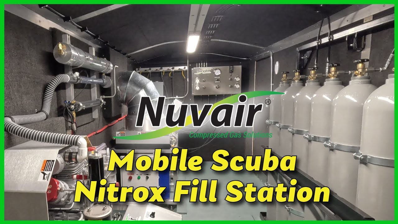 Nuvair Mobile Nitrox Scuba Fill Station
