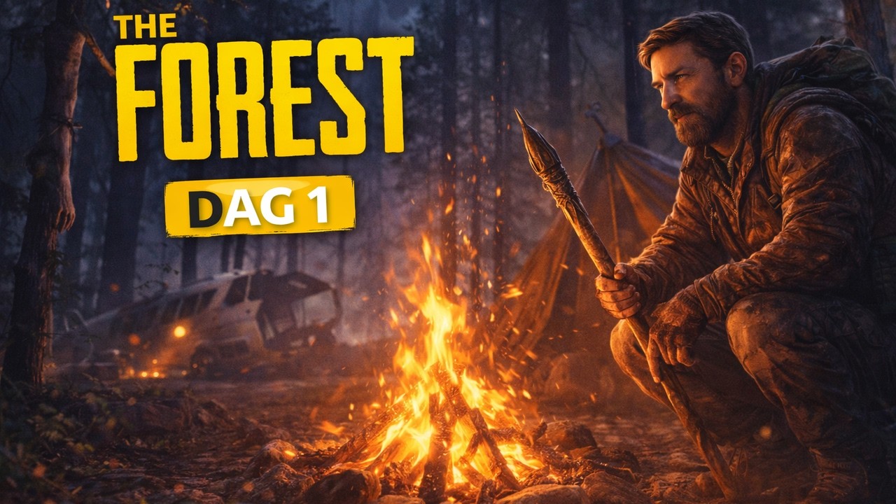 🔴 The Forest LIVE [Dag 1]