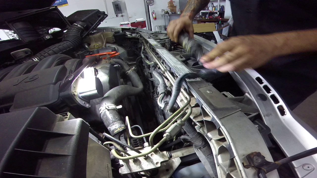dodge charger cooling fan assembly replacment