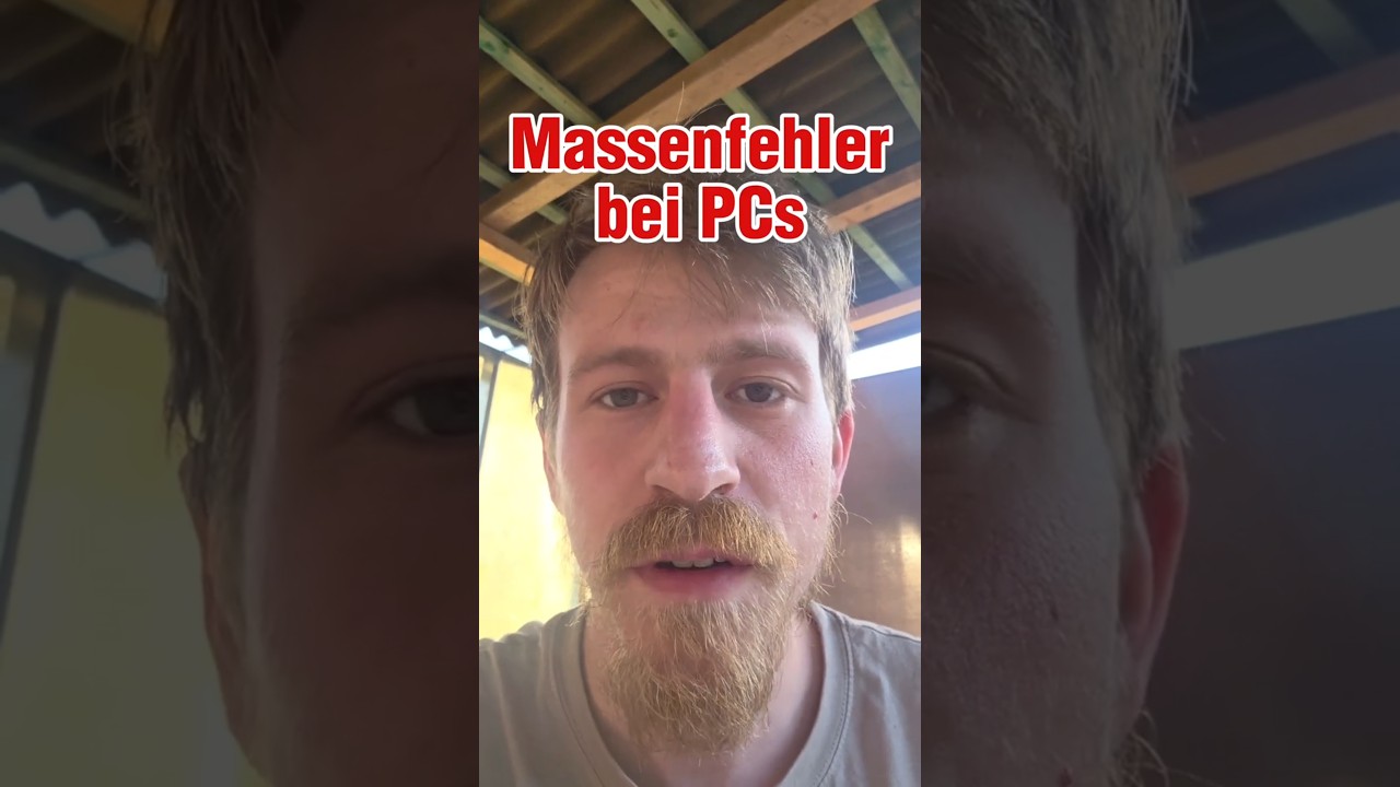 Massenfehler bei PCs #PC #GamingPC #HardwareRat